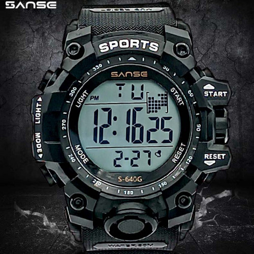 S-640G-8E RELOJ NEGRO ESTUCHE  DIGITAL